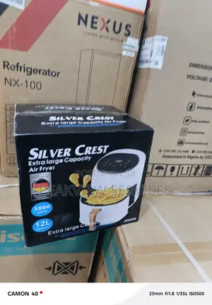 Silver Crest 12l Air Fryer – Jd689b Model, 8-in-1 Cooking