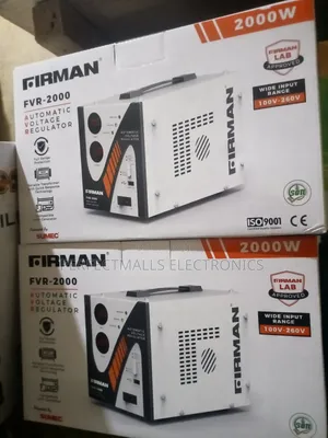 Firman Automatic Voltage Stabilizer FVR-2000 – 2000va (2kva)