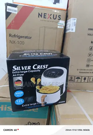 Silver Crest 3500w Air Fryer – 12l Capacity, Touchscreen