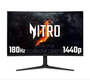 Acer Nitro 32" Curved Gaming Monitor WQHD 180hz 1ms Xz322qu V3bmiiphx
