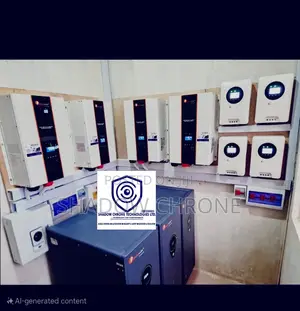 Heavy-duty40kva Solar Inverter+75kwh Lithium Bank – No More Power Cuts