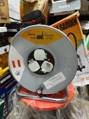 Heavy-Duty Extension Reel, Designed for Industrial Use And