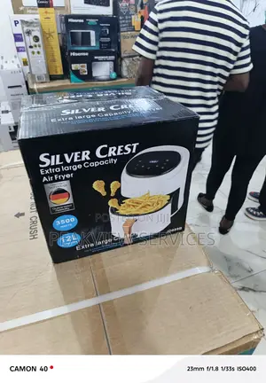 Silver Crest 12l Fryer – Touchscreen, 3500wair Turbo Heat