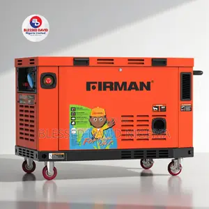 Firman 12kva 10000w Soundproof Petrol Generator- Sps15000se
