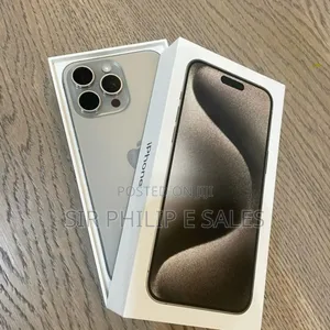 New Apple iPhone 15 Pro Max 256 GB Black