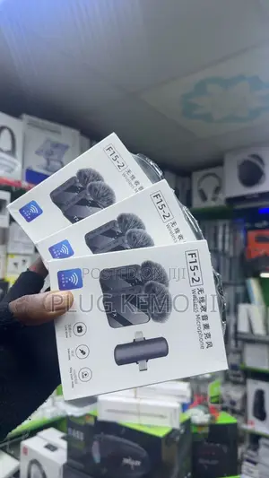 F15-2 Wireless Double Microphone With Type C / Lightning