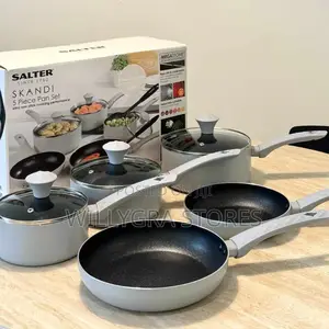 Salter 5pc Ultimate Non-stick Pan Set