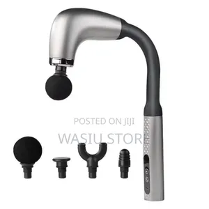 Handheld Curved Handles Massage Gun