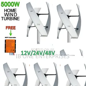 Silent Revolution: 48v 5000w Vertical Wind Turbine Is Changing Energy