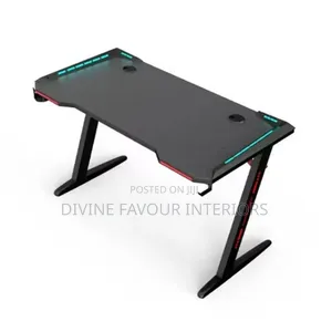 Z Gaming Table With Led RGB Lights - 1.4 Metre
