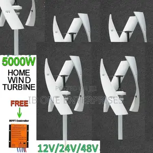 Always On: Uninterrupted 5000w 48v Power From Vertical Wind Turbine