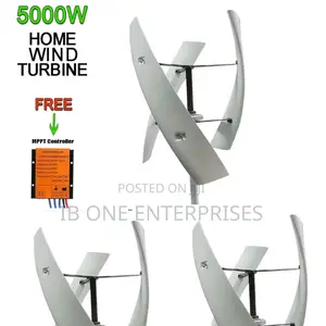 Consistent Energy: Get 5000w 48v Vertical Wind Turbine Solution Now