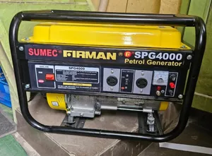 Spg4000m(3.5kva)Sumec Firman Petrol Generator 100% Copper Coil