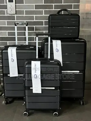 Set of 4 Double Zip Luxury Luggage Box