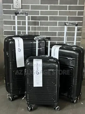 Set of 3 Quality Rubber Luggage Box