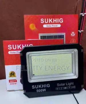 Sukhig Solar Street Floodlight 500watt