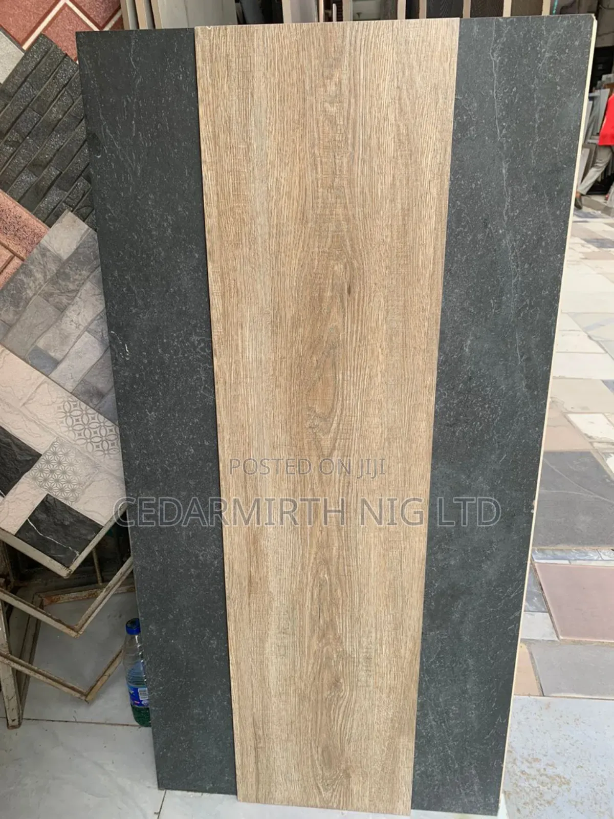 Floor Tile 30x120 ( Cedar ) .