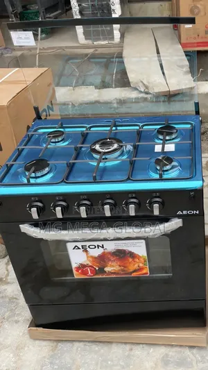 Aeon 5 Burner Standing Gas Oven