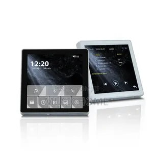 Inwall 4 Inches Screentouch Bluetooth Amplifier For Ceiling Speakers