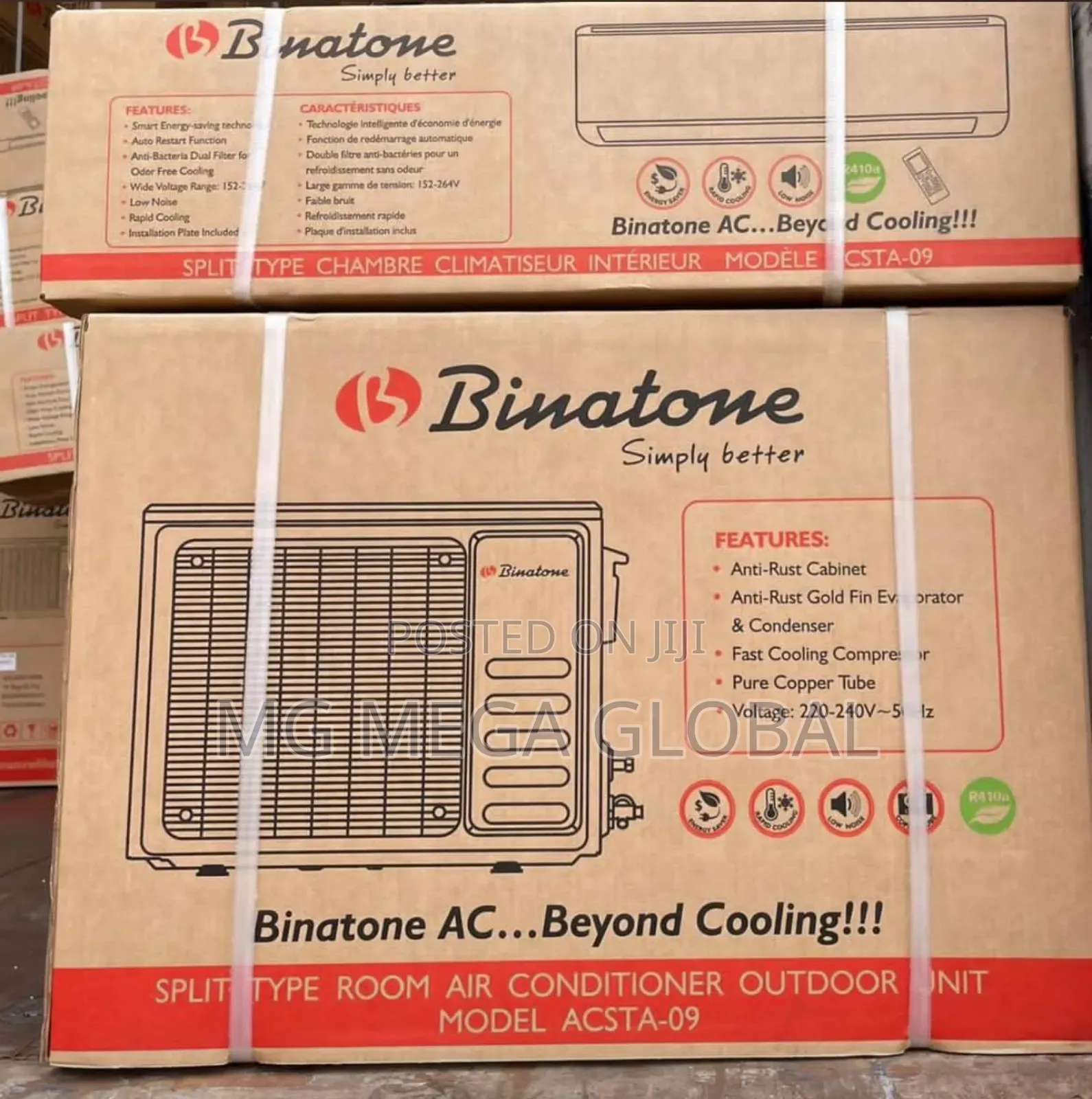 Binatone 1hp Split Basic Air Conditioner
