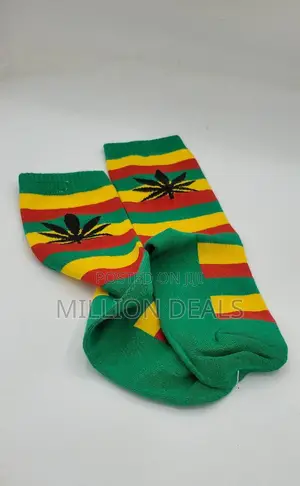 Multicolor Stylish Cotton Men's Ski Socks