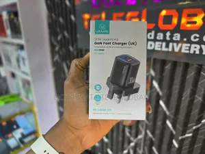 Usams Cc256 30w Dual Ports Gan Fast Charger (Uk) - Hc Series