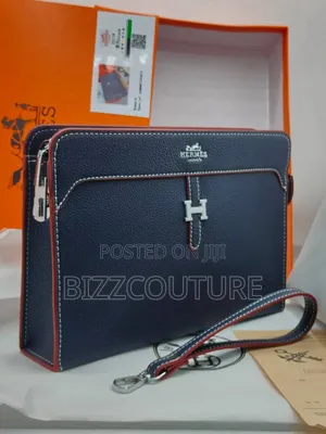 Original Hermes Leather Hand Purse Available in Store