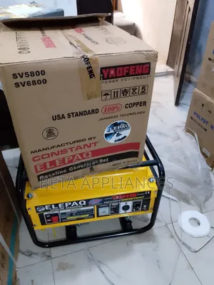 Constant Elepaq Sv5800 Low Noise Generator