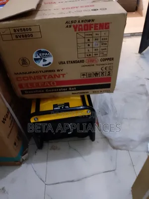 Constant Elepaq Sv5800 Rugged Build Generator