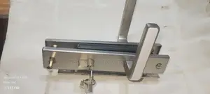 Door Lock Big Sliver /White