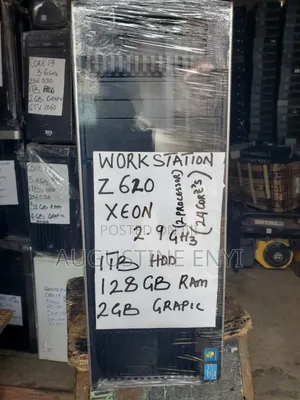 Desktop Computer HP Z620 128GB Intel Xeon HDD 1T