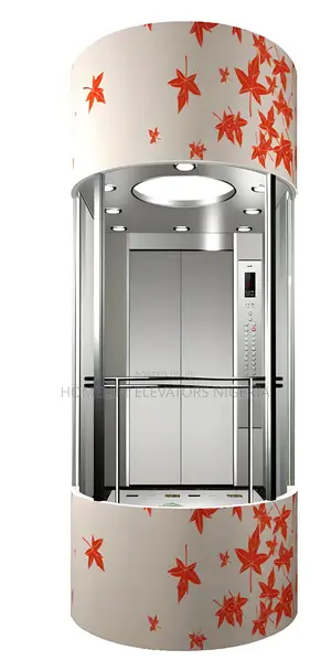 Luxury Round Home Lift