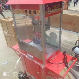 Standing Popcorn Machine