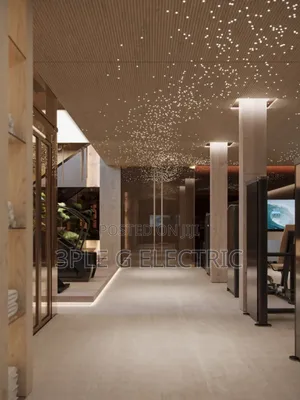 Futuristic Optic Fibre Pop Star Ceiling Design Light