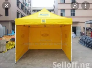 10 by 10 Feet Foldable Canopy With Side Cover
