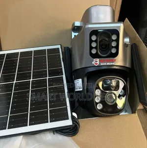 Dual Lens Solar Hd Camera With