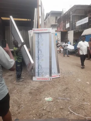 Toilet Aluminium Glass Door
