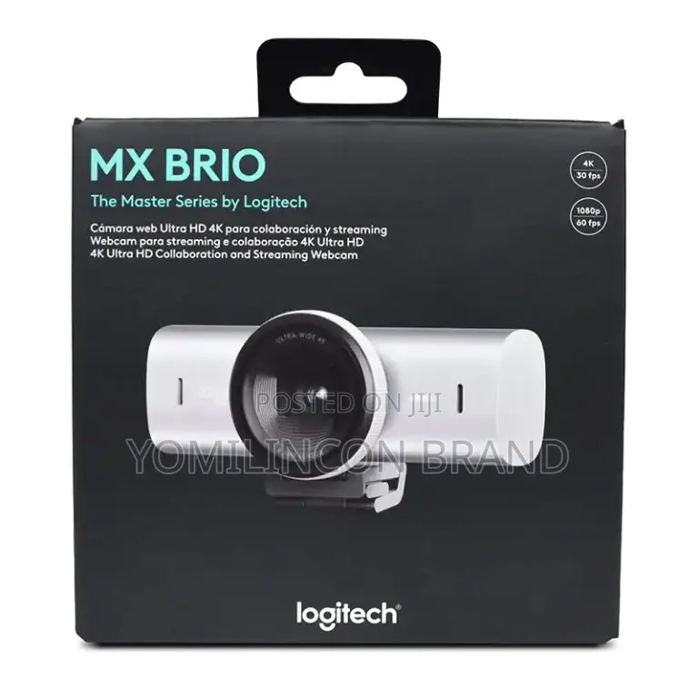 Logitech Mx Brio Ultra Hd Webcam