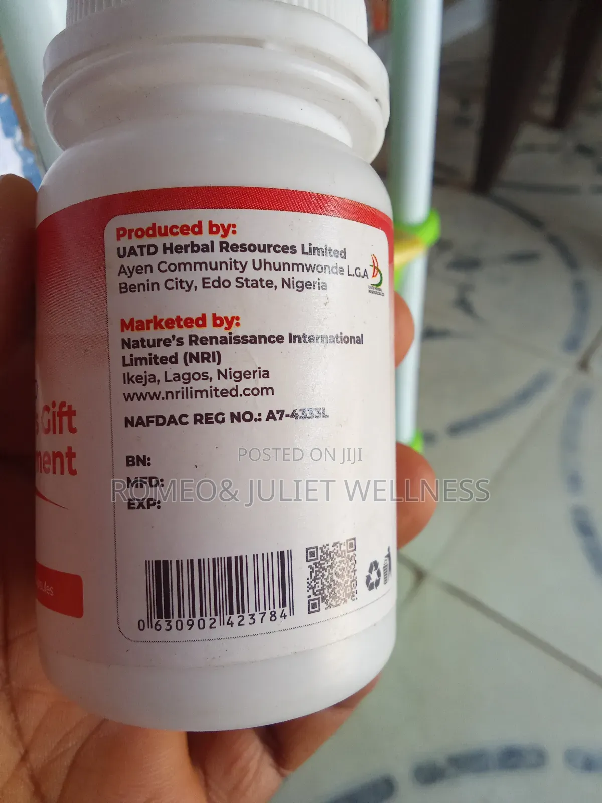 Uatd Nature's Gift Supplement
