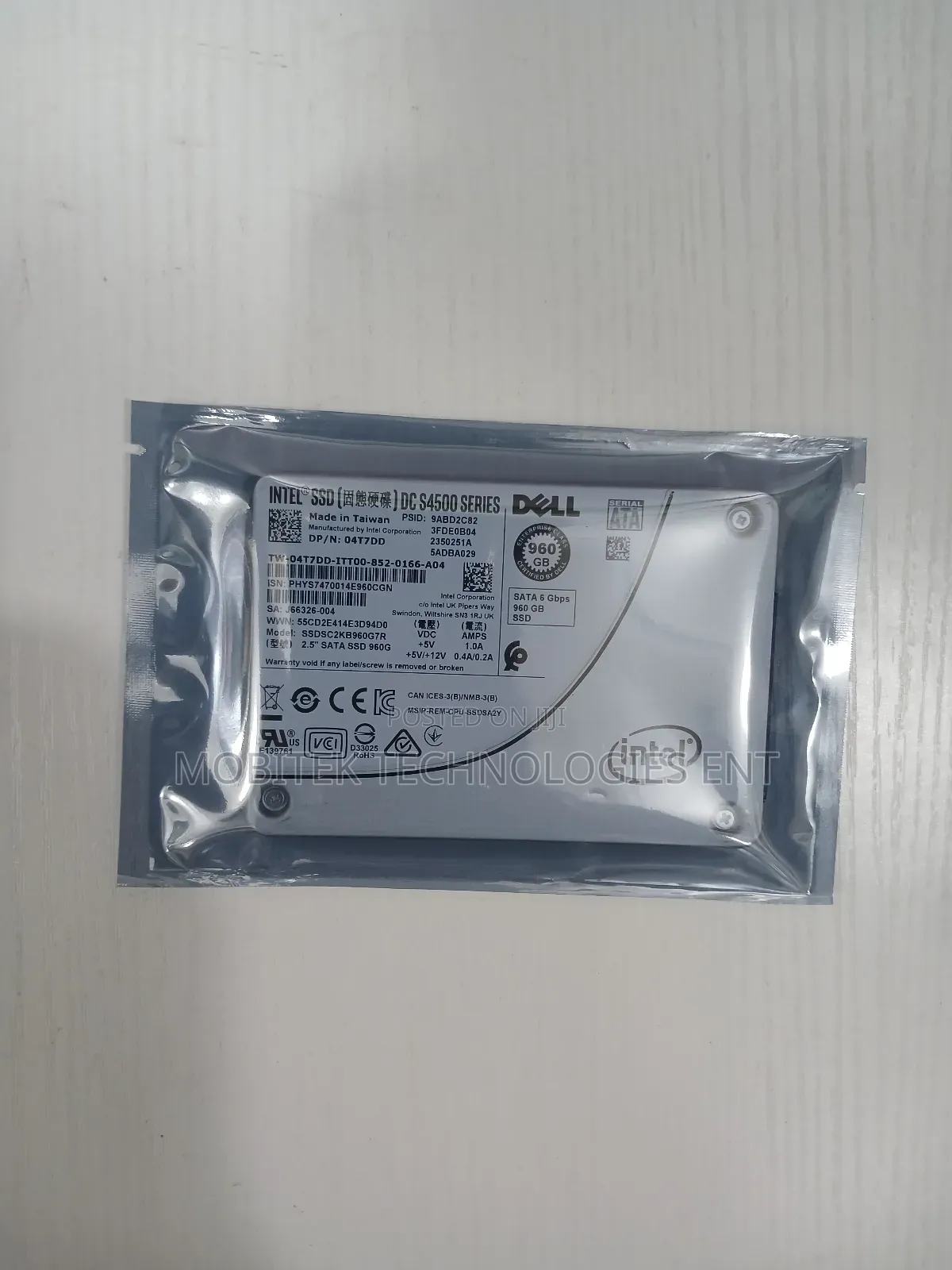 960gb Intel Ssd Sata Solid State Laptop Drive