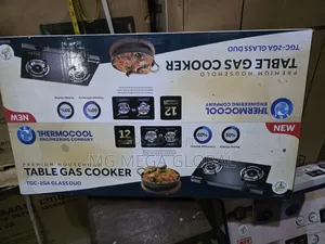 Haier Thermocool Tampered Glass Table Gas