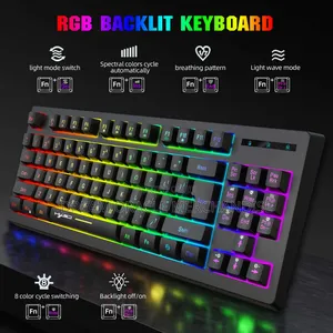 Wireless RGB Gaming Keyboard Mouse