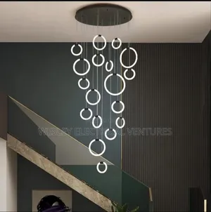 Big And Long Dropping Chandelier Light