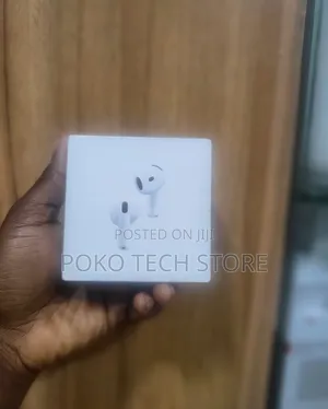 Airpods 4 With Active Noise Cancellation.