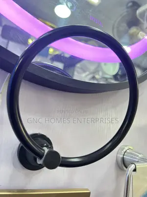 Black Towel Ring 💍