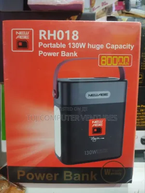 New Age Huge Capacity,Laptop Charger 80000mah 130w Output