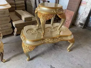 Royal Center Table With Two Chairs for Vip
