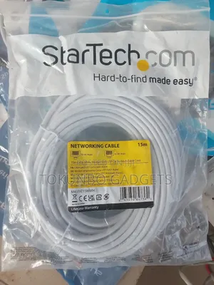 Startech.Com 15m Cat5e White Molded Rj45 Utp Cat 5e Patch Cable