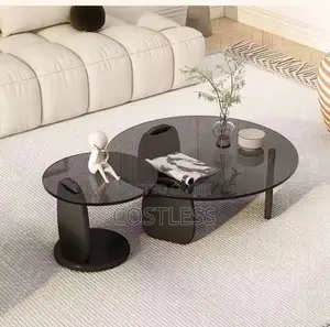 Modern Round Glass Center Table