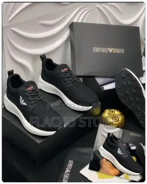 Original Emporio Armani Luxury Sneakers
